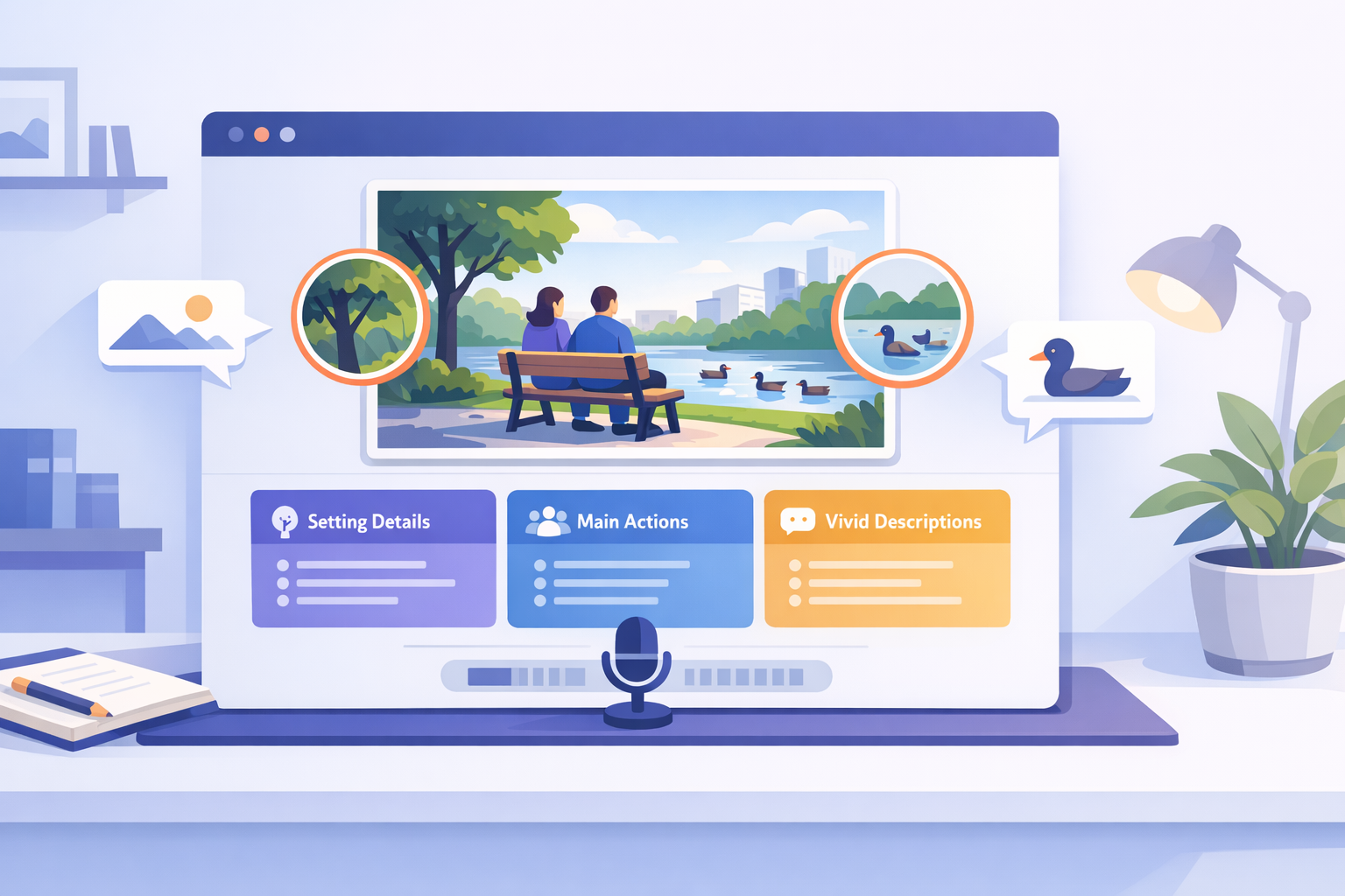 CELPIP Speaking Task 3 Template: Describe a Scene Clearly Without Listing Everything