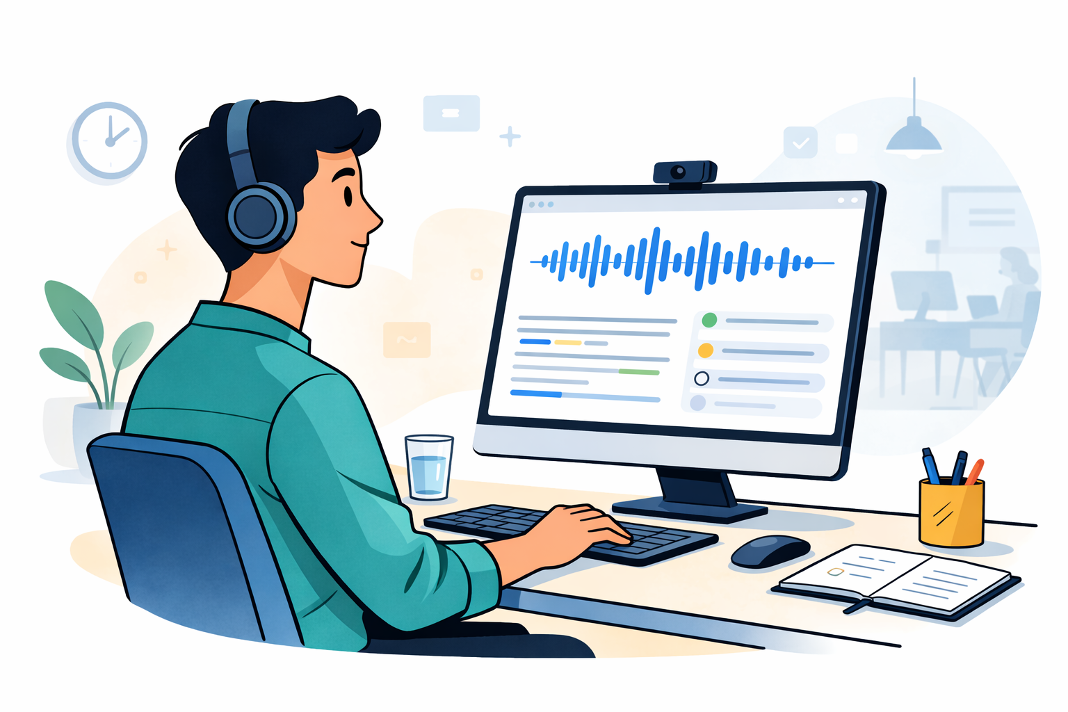 Listening mock banner